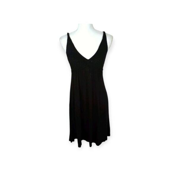 XX3 BLACK & METALLIC SILVER DRESS SZ.S EUC - Picture 1 of 5